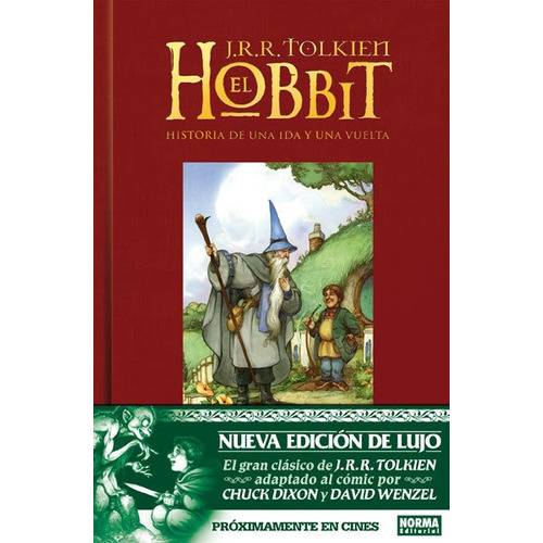 Libro El Hobbit [ Edición Lujo ] Pasta Dura, Chuck Dixon