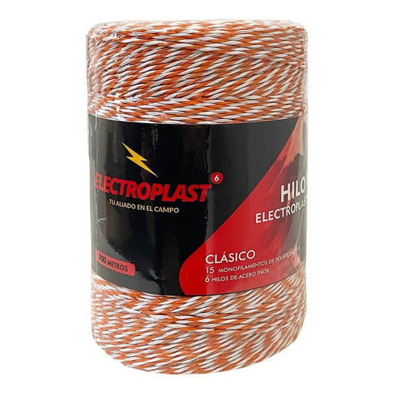 Hilo Boyero Electrico Electroplast® 700 Metros Clasico 6h