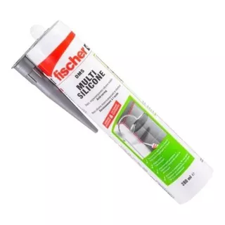 Sellador Multi-silicona Acetica 260ml Fischer Transparente