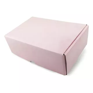 Caixa S (22 X 14 X 7cm) Empastada Candy Color - 50 Un Cor Rosa