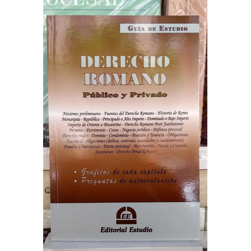 Guía De Estudio: Derecho Romano - Orihuela, Andrea M