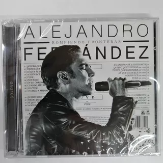 Alejandro Fernández Rompiendo Fronteras Cd+ Dvd 