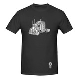 Playera Mod Kenworth T800 Estampado Reflejante