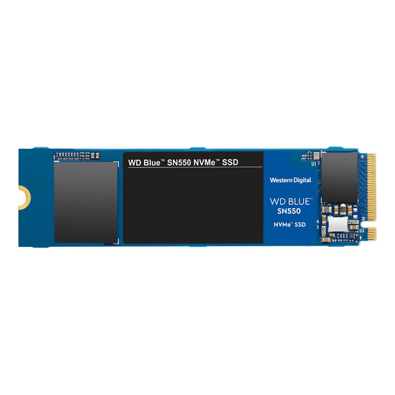 Disco sólido SSD interno Western Digital  SN550 WDS100T2B0C 1TB azul