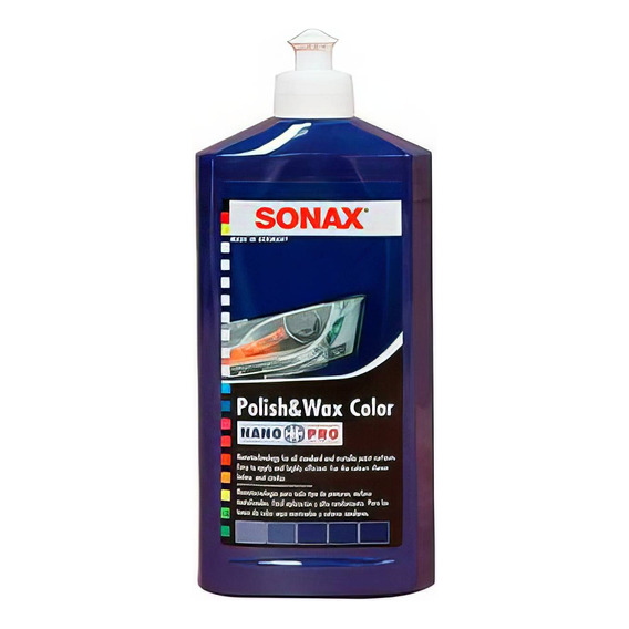 Cera Sonax Liquida Polish 500ml Azul