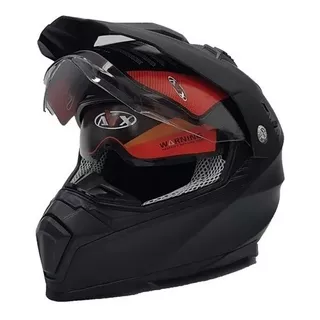 Casco Avx Fs 606 Doble Visor Enduro Cross Motovega