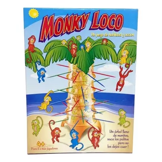 Juego De Mesa Monky Loco Ditoys 071