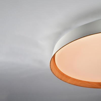 Plafon Fany Blmd Led Madera Control Remoto Dimerizable Vk
