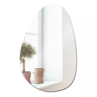 Espelho Decorativo Orgânico 100x70 Grande C/bordas Lapidadas