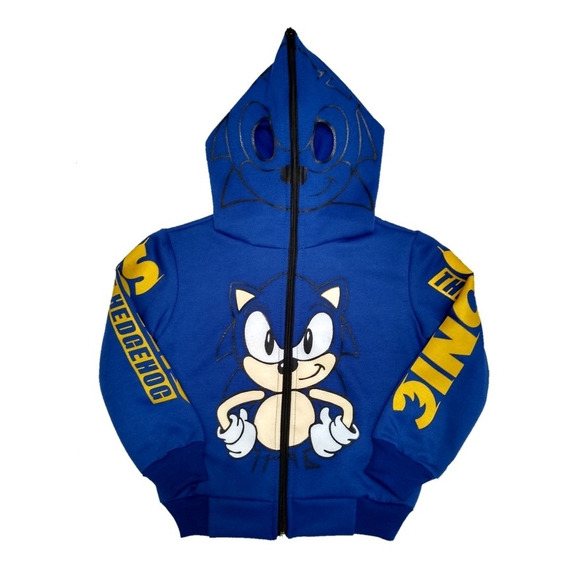 Buzo,chaqueta,hoodie Sonic Superheroes Niño Comics
