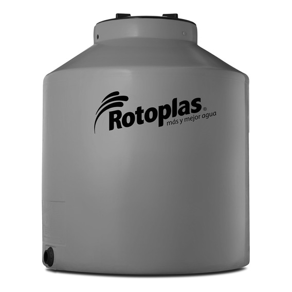 Tanque De Agua Rotoplas 850 Lts Gris - Tricapa