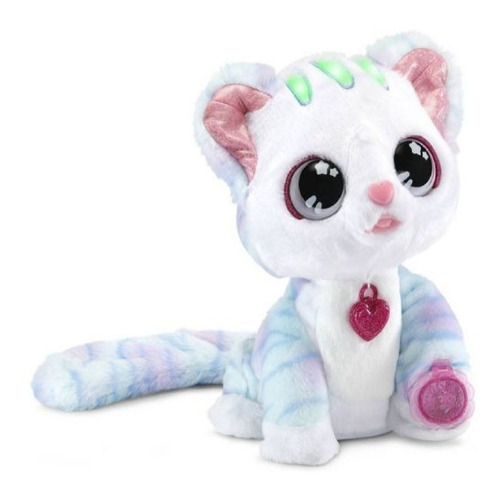 Mascota Interactiva Gatito Glitter Me Kitten Luces Y Sonidos