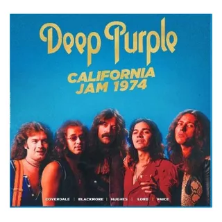 Lp Deep Purple - California Jam 1974 Argentina