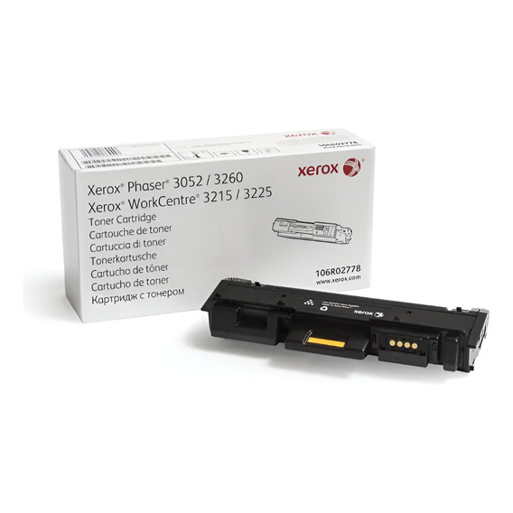 Toner Xerox Negro Phaser/3260/wc3215 3,000 Pag - 106r02778