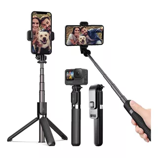 Selfie Stick Con Luz Trípode Celular Con Control Remoto