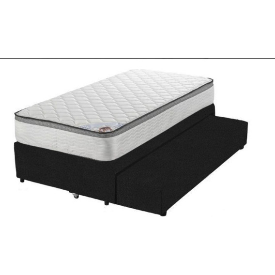 Sommier Duo Divan Cama 1 Plaza 80x190 Reforzado