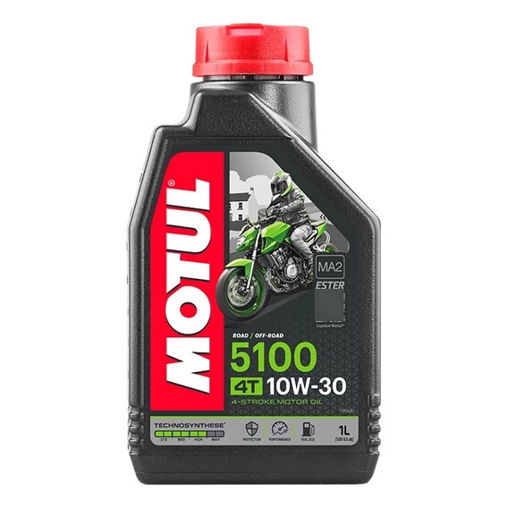 Motul 5100 4t 10w-30 1lt Semi Sintetico