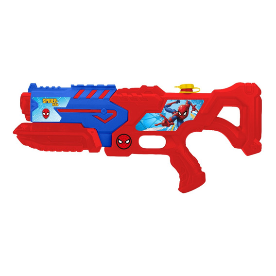 Super Pistola De Agua Spiderman 45x20x6cm Sebigus 8563