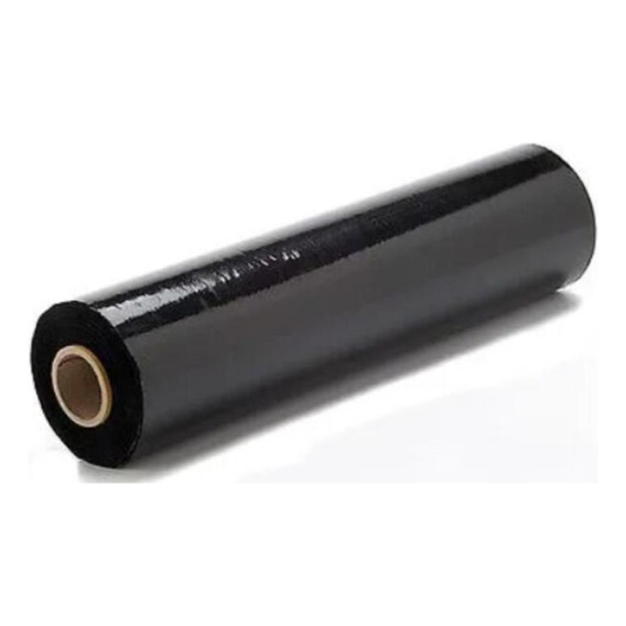 Rollo Film Alusa Stretch Embalaje Pro 320 Mts X 50 Cm Negro