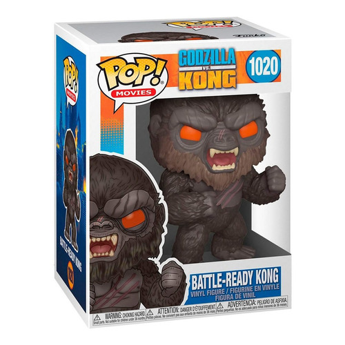 Figura De Accion Battle Ready Kong 1020 Godzilla Vs Kong Funko Pop Movies 