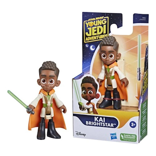 1 Figura Star Wars Young Jedi Kai Baby Yoda Lys O Nubs F7958