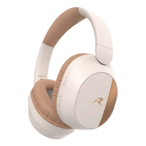Audífonos Inalámbricos Bluetooth Over-ear Sonido Hd Redlemon Color Blanco