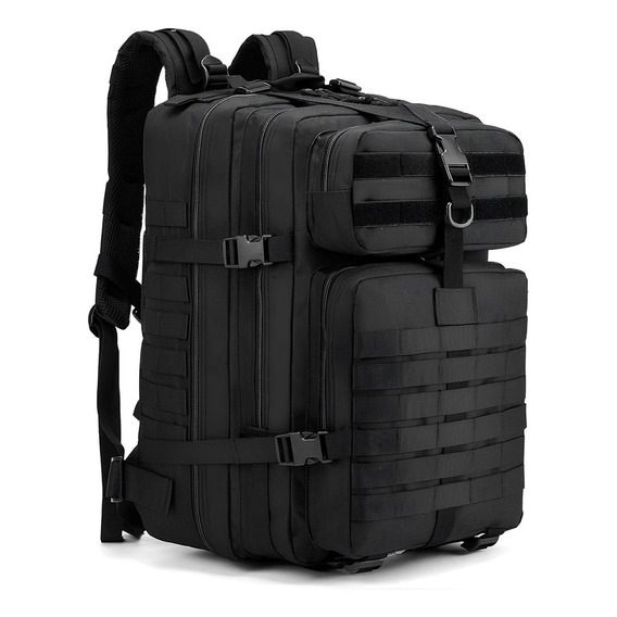 Mochila Tactica Militar Outdoor Pentagon 45l Impermeable Color Negro