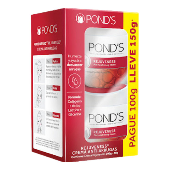 Pond's Rejuveness X150 Gr - g a $246
