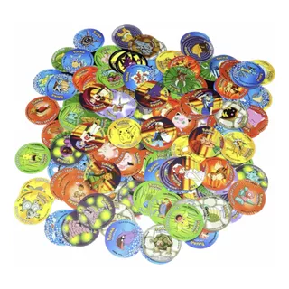 Lote 53 Tazos Pokémon Al Azar (sin Repetir)