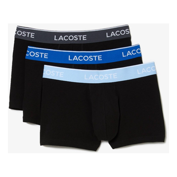 Pack De 3 Boxers Lacoste En Algodón Para Hombre 5h3401-00 