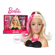 Barbie Busto P Pentear C Secador E Acessórios Cabeleireira 