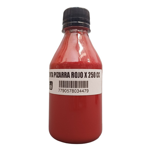 Tinta Trabi Color 250 Ml Recarga Marcadores Pizarra Blanca Color Rojo