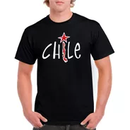 Polera Hombre Estampado Chile