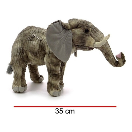 Elefante Parado Peluche 20 Cm Int 3740 Phiphi