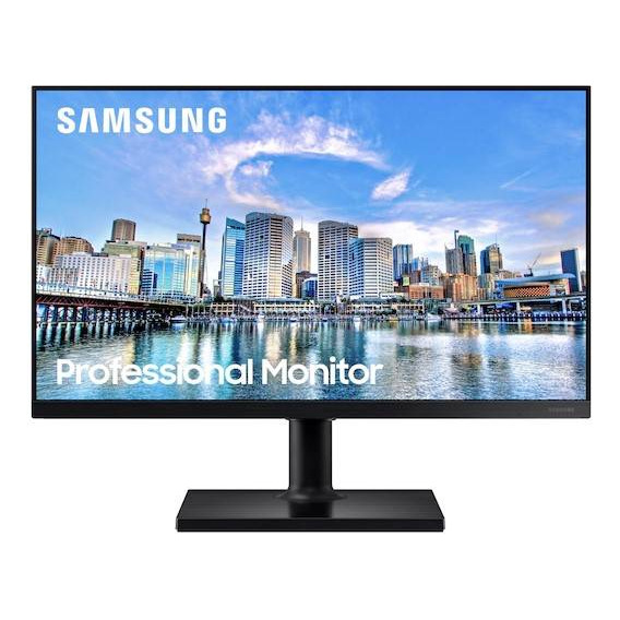 Samsung Monitor 24  Fhd Ips 75hz 5ms Pivoteable Lf24t452fqnx