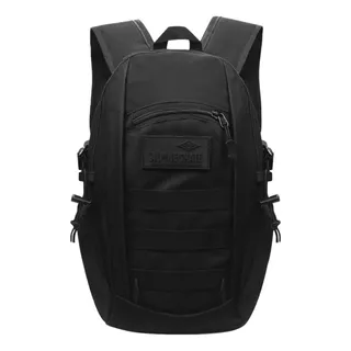 Mochila Tactica Militar Molle Reforzada Trekking Seguridad Color Negro Modelo 15814