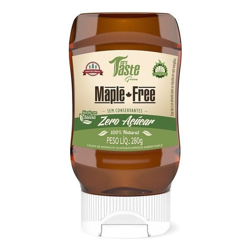 Maple free Mrs. Taste Zero Azúcar sin TACC en frasco 280 g