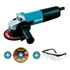 Miniamoladora angular Makita 9557HNG color turquesa 840 W 220 V + accesorio