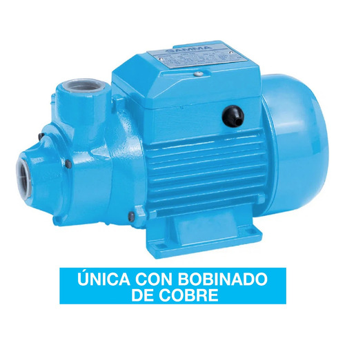 Gamma QB60 electrobomba de agua periférica monofásica 60hz color celeste