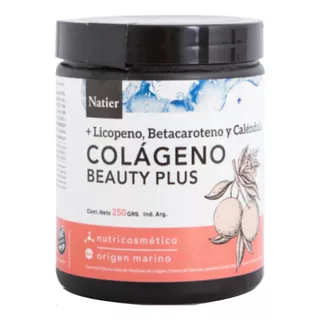 Colageno Beauty Plus - Natier X 250 Gr - Origen Marino Sabor Sin Sabor