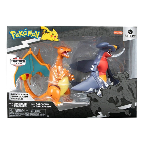 Pokemon Garchom Y Charizard Select Exclusivo Target