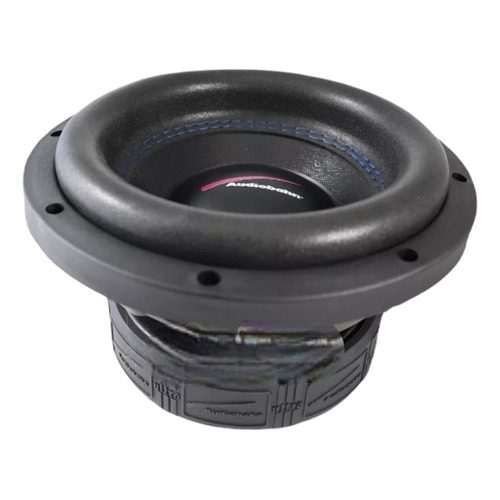 Subwoofer 8puLG Audiobahn Asw8u 700w Doble Bobina Ultra Seri Color Negro