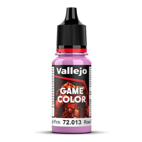 Colores Pinturas Acrilicas Game Color Vallejo Modelismo 17ml Color 72013 Rosa Pulpo-squid Pink