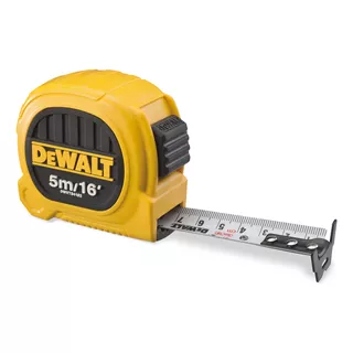 Trena Dewalt Duo 5m/16 25mm Emborrachada Com Clip Dwht34192