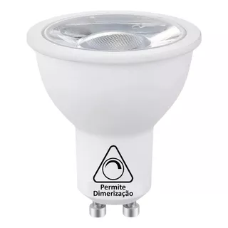 Lâmpada Dicroica Dimerizável Led Branca Quente 8w 2700k 127v Cor Da Luz Branco-quente 110v