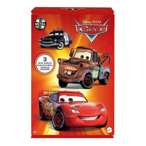 Auto/camioneta A Escala Mattel Rayo Mcqueen, Sheriff ,mate 2019 1:55 Color Surtidos