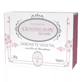 Sabonete Hidratante Em Barra Giovanna Baby Vanilla 90g 1un