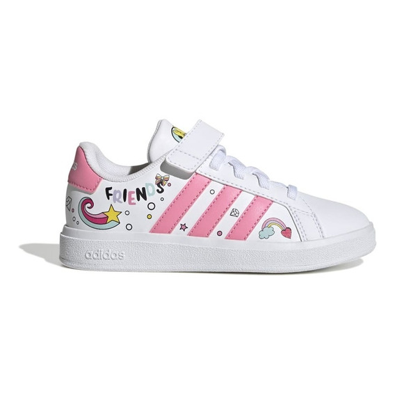 Championes adidas Grand Court Minnie Rosado - Gy6629