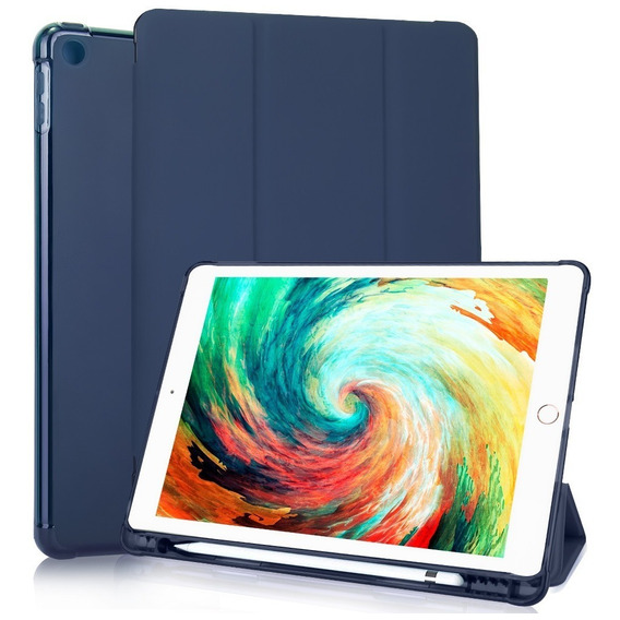 Carcasa Funda Para iPad 7/8/9 Gen 10.2 Con Ranura Lápiz