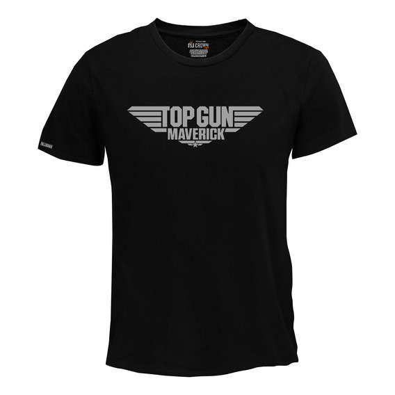 Camiseta Estampada Top Gun Maverick Logo Bto